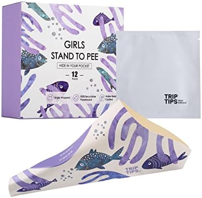 Female Urinal Disposable Female Urination Device Urinal (Pack of 12)
